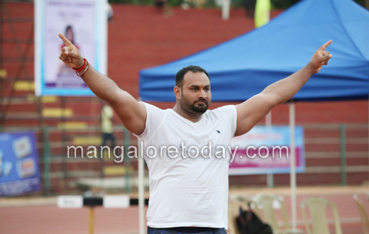 Shot putter Inderjeet